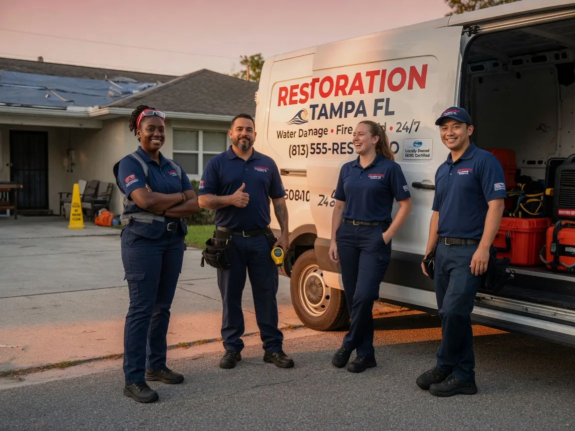 Water Damage Restoration company in Yorkville, OH